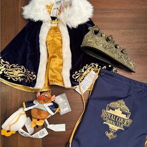 Disney Blue and Gold Theater Costume Set